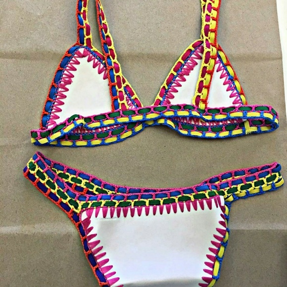 NWT CROCHET BIKINI SET - Picture 4 of 4